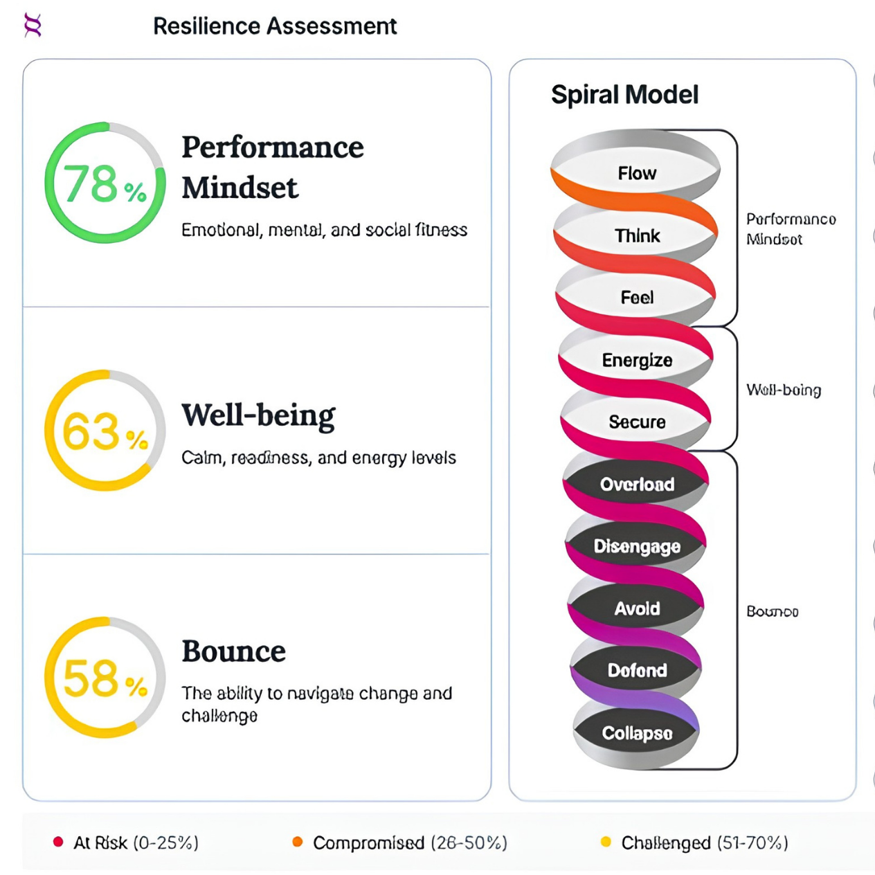 bounce resilience spiral